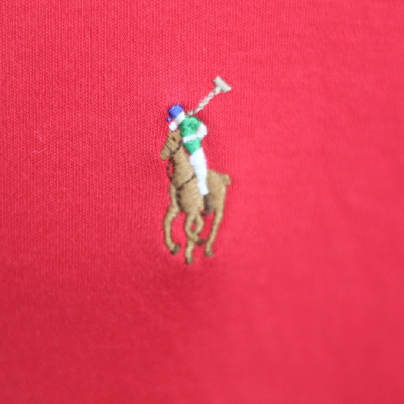 Men's red Polo Ralph Lauren shirt - Picture 1 of 3